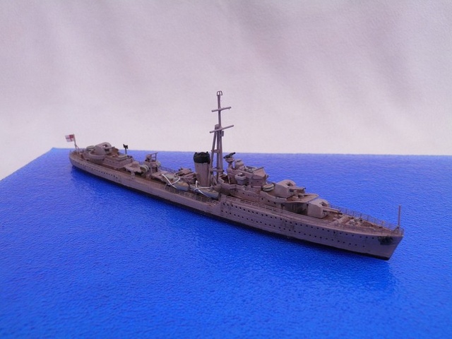 TINAMI - ［モデル］レベル1/700イギリス海軍K級駆逐艦HMSケリー