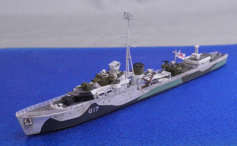 TINAMI - ［モデル］タミヤ1/700イギリス海軍O級駆逐艦HMSオンスロー